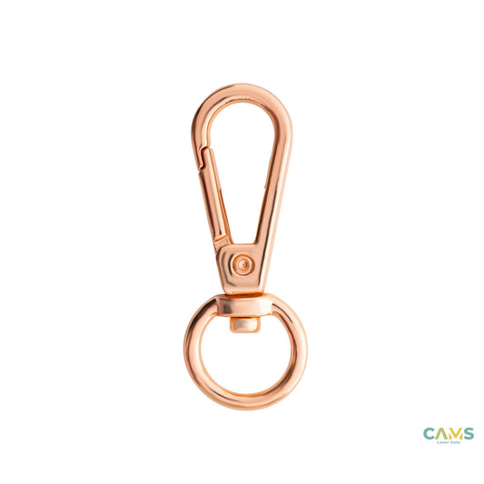 50mm Snap Hook Clasp in Rose Gold Finish